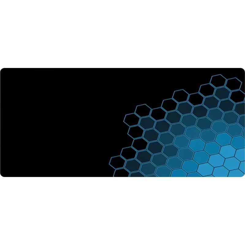 Tapis de Souris Gamer XXL Matrice Bleutée