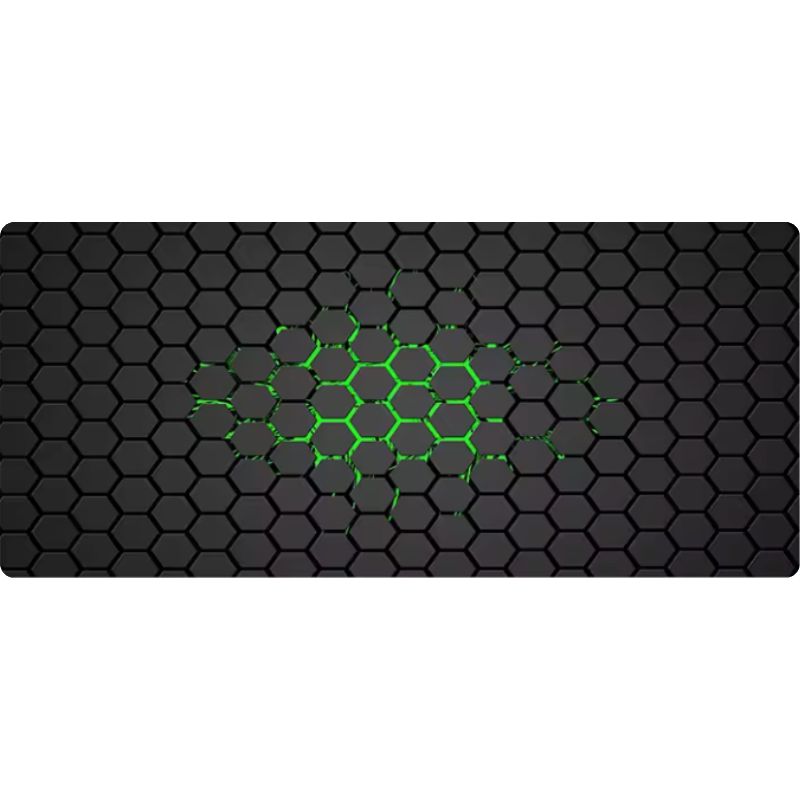 Tapis de Souris Gamer XXL Nexus Vert