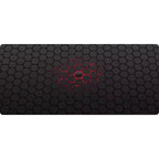 Tapis de souris noir et rouge