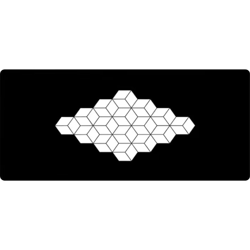 Tapis de Souris Gaming XXL Vision Noire