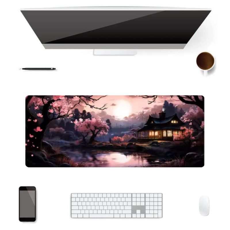 Tapis de Souris Gamer XXL Nuit au Jardin