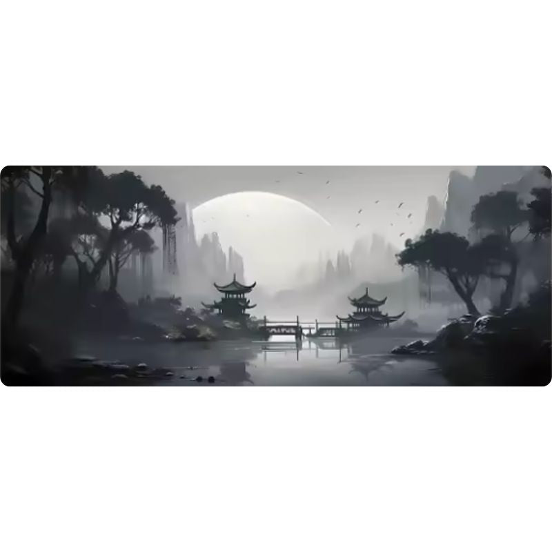 Tapis de Souris Gamer XXL Japon Nocturne
