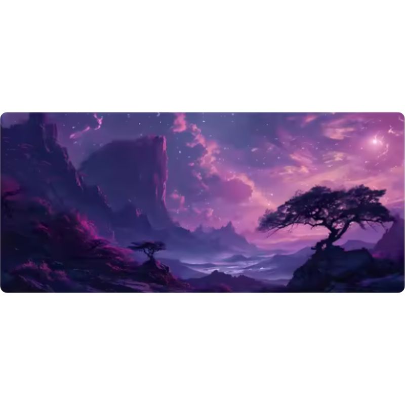 Tapis de Souris XXL Purple Fantasy