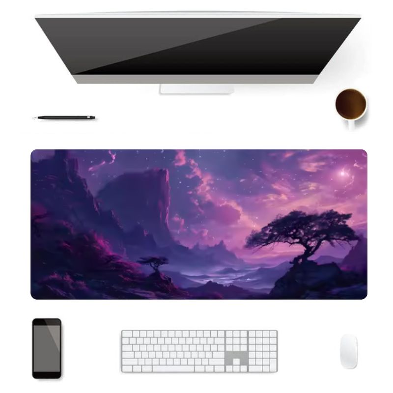 Tapis de Souris XXL Purple Fantasy