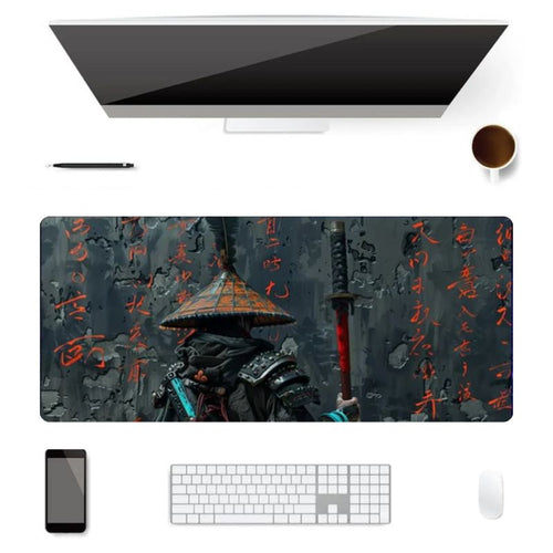 Tapis de Souris XXL Guerrier Samouraï