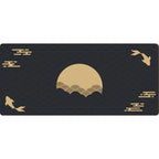 Tapis de Souris XXL reflets dorés