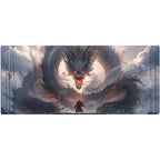 Tapis de Souris Gamer XXL Cyclone Draconique