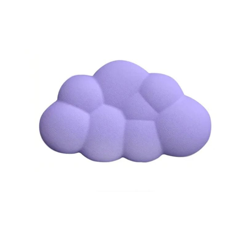 Repose-poignet Souris Nuage violet