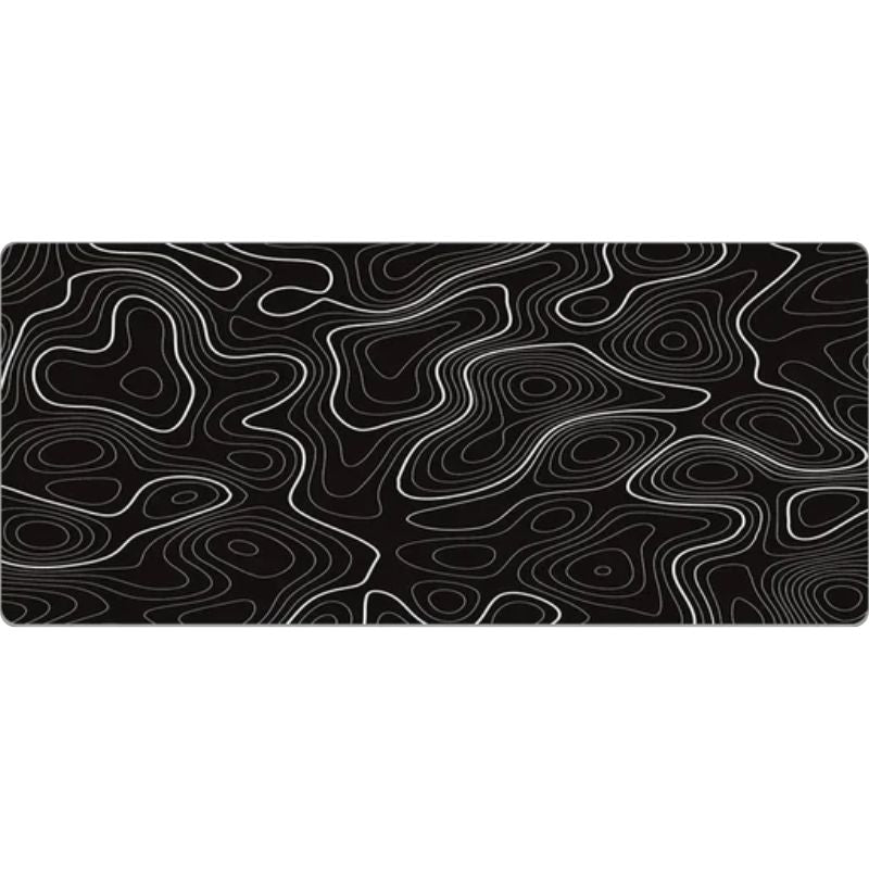 Tapis de souris xxl blanc et noir