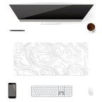 tapis de souris topographique xxl