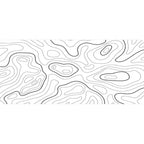 Grand Tapis de souris Blanc