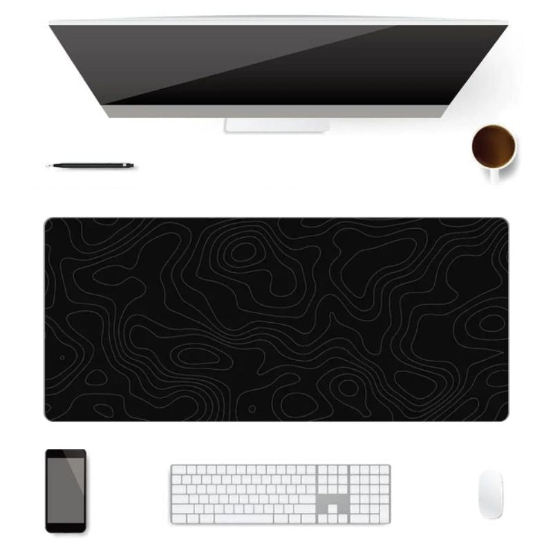 Tapis de souris gamer noir XXL