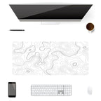 Tapis de souris gamer blanc