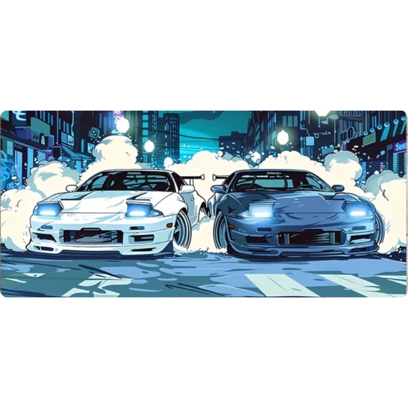 Tapis de Souris XXL Tokyo Midnight Drift
