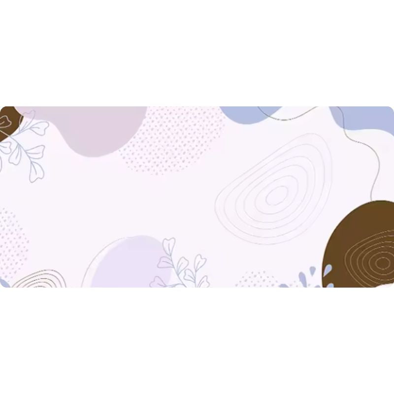 Tapis de Souris XXL Forêt Graphique