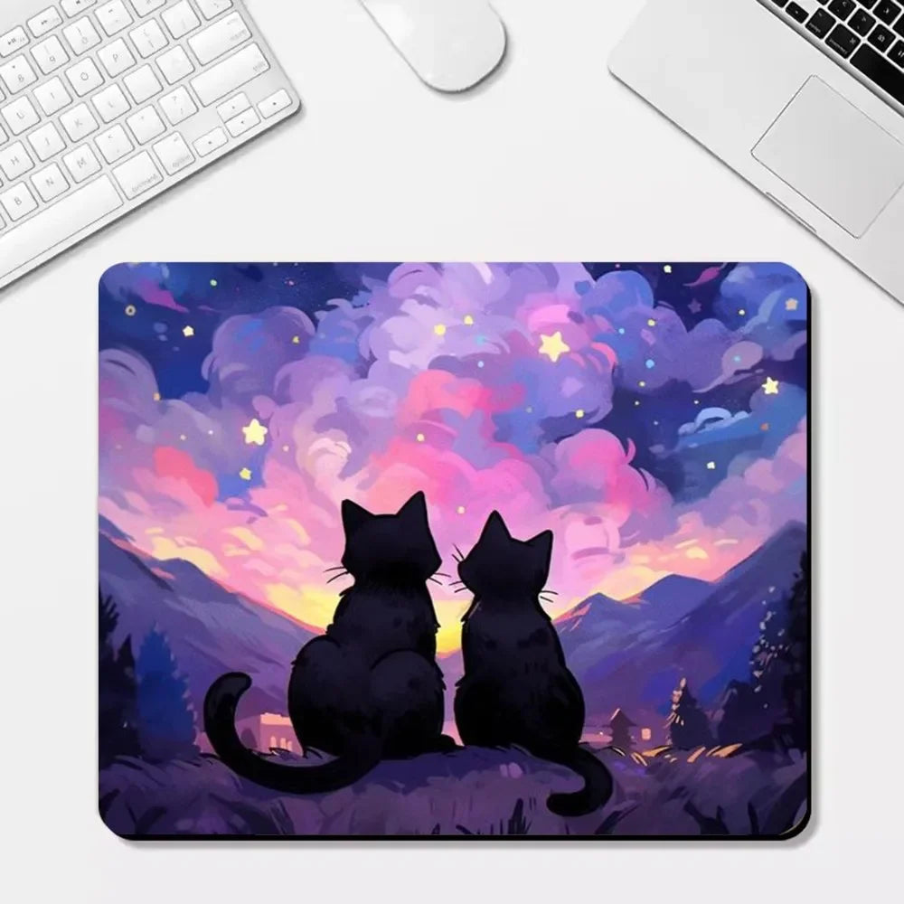 Tapis de souris Chat rêveur