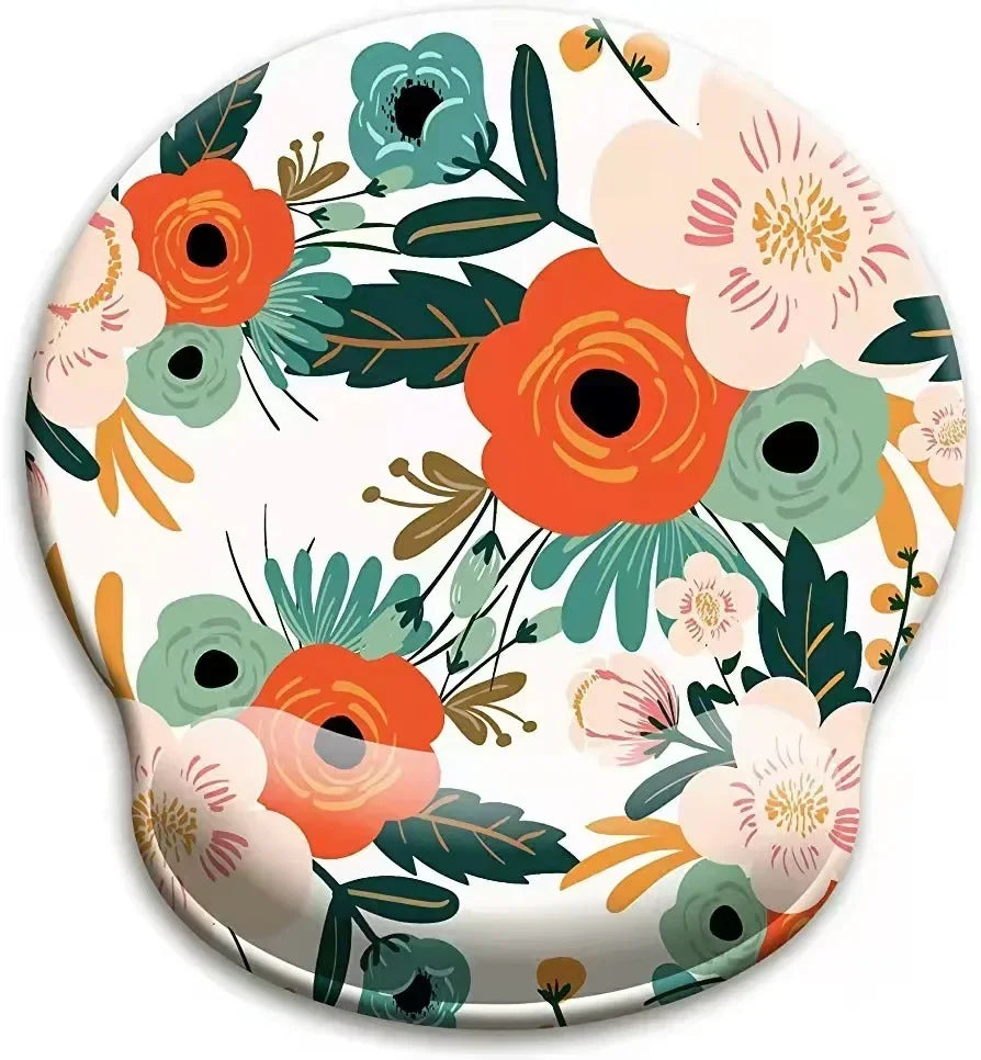 Tapis de Souris  Ergonomique Jardin Bohème