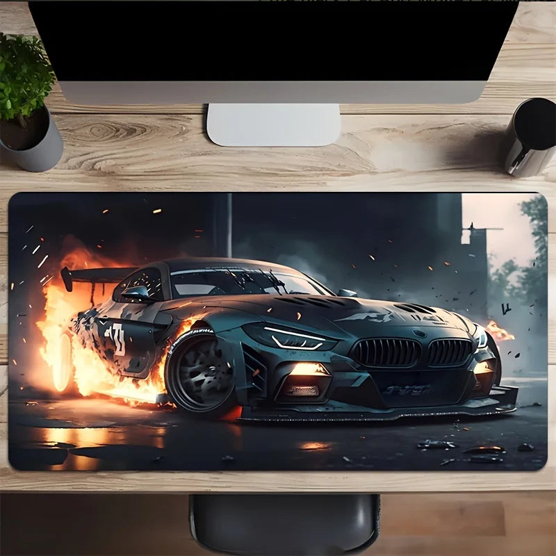 Tapis de Souris XXL Voiture Drift
