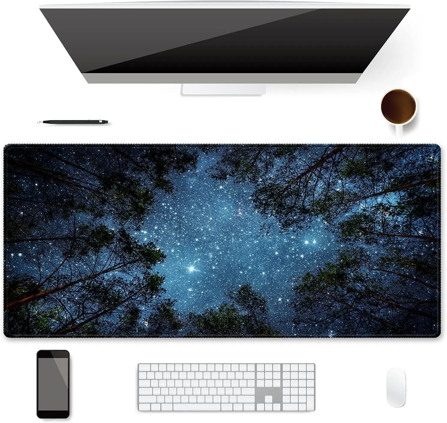 Tapis de Souris XXL Ciel étoilé