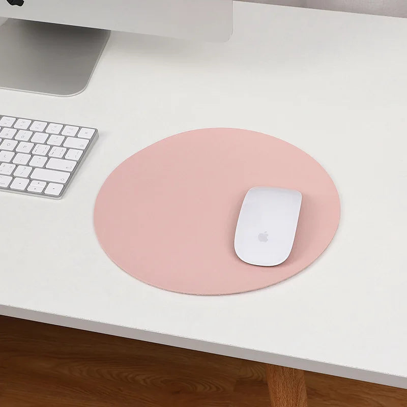 Tapis de Souris Rond Rose