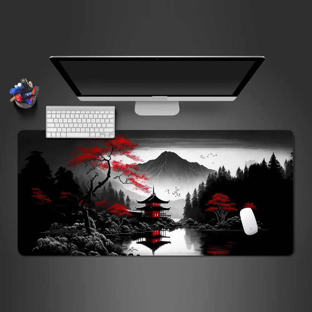 Tapis de Souris Gamer XXL Temple Sombre