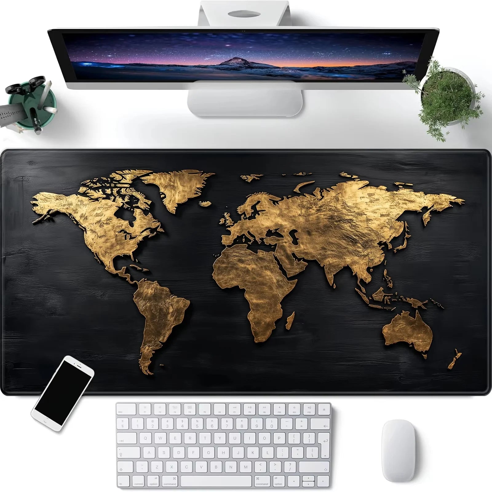 Tapis de Souris XXL Cartes du Monde