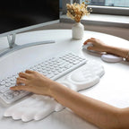 Repose-poignet Clavier Ange Blanc