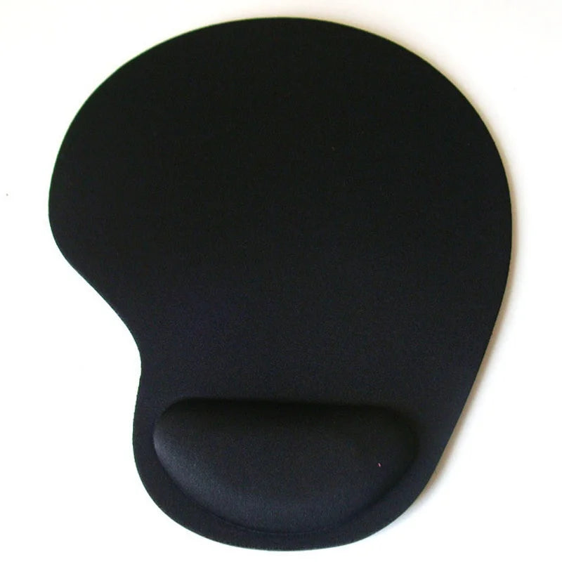 Tapis de Souris Ergonomique Rond Noir