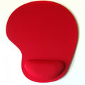 Tapis de Souris Ergonomique Rond Rouge