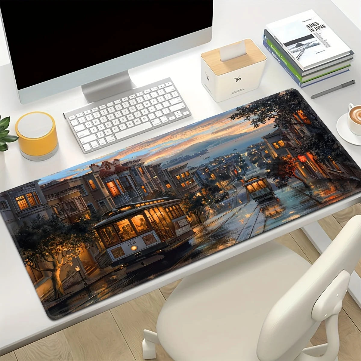 Tapis de Souris XXL Golden Tram