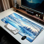 Tapis de Souris XXL Lac gelé