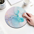 Tapis de Souris Rond Marble Flow