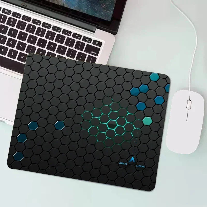 Tapis de Souris Grille Bleu Flamme