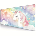 Tapis de Souris XXL Licorne Arc-en-Ciel