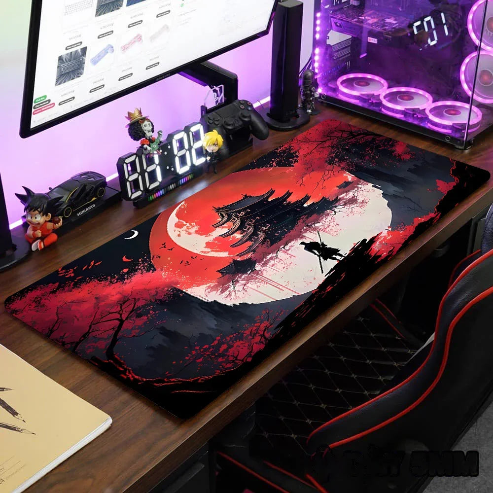 Tapis de Souris Gaming XXL Red Moon Rise
