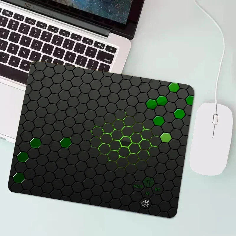 Tapis de Souris Hexa Vortex vert