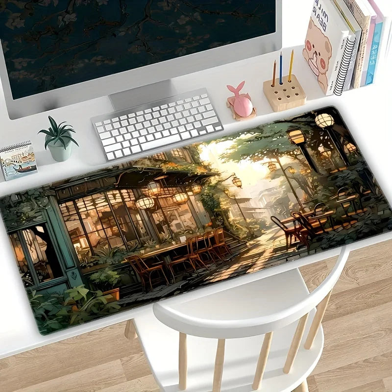Tapis de Souris XXL Café Lumière