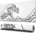 Tapis de Souris XXL Vagues blanches kanagawa
