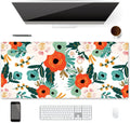 Tapis de Souris XXL Fleurs Aquarelle