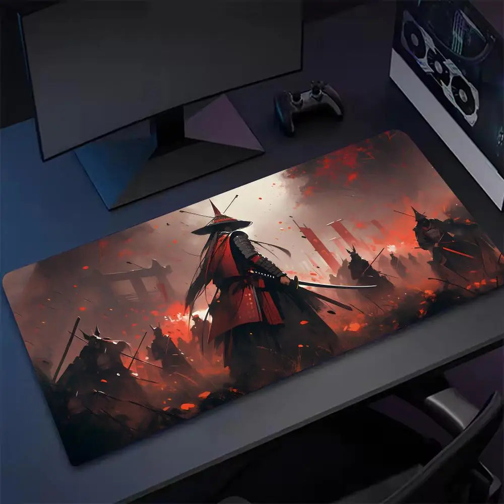 Tapis de Souris XXL Warrior Samouraï