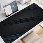 Tapis de Souris Gamer XXL Furtif Bleu