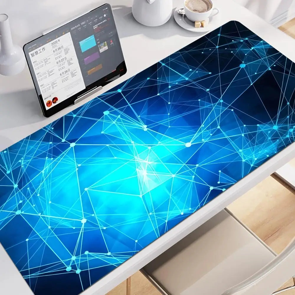Tapis de Souris Gamer XXL Énergie Bleue