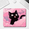 Tapis de souris Chat Nuage Rose