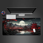 Tapis de Souris Gamer XXL Nuit Rouge
