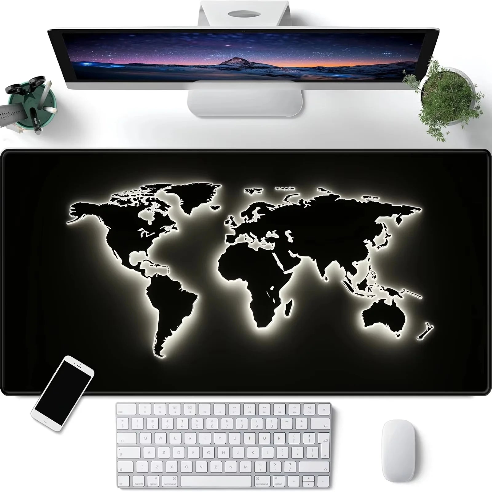Tapis de Souris XXL Cartes du Monde